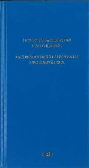 Das marianische Offizium der Kartäuser von Bürger,  Hans Jakob