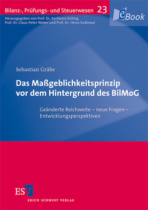 Das Maßgeblichkeitsprinzip vor dem Hintergrund des BilMoG von Gräbe,  Sebastian