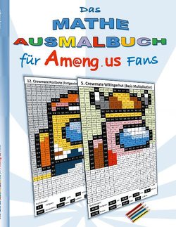 Das Mathe Ausmalbuch für Am@ng.us Fans von Roogle,  Ricky