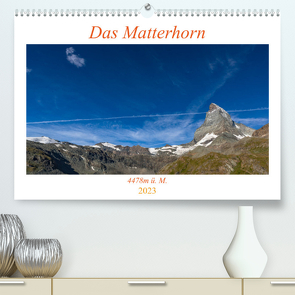 Das Matterhorn – 4478m ü. M. (Premium, hochwertiger DIN A2 Wandkalender 2023, Kunstdruck in Hochglanz) von (Giger Daniel),  DaG