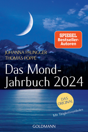 Das Mond-Jahrbuch 2024 von Paungger,  Johanna, Poppe,  Thomas