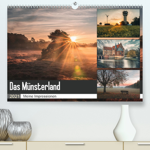 Das Münsterland – Meine Impressionen (Premium, hochwertiger DIN A2 Wandkalender 2021, Kunstdruck in Hochglanz) von Peters,  Steffen