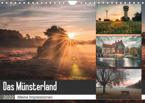 Das Münsterland – Meine Impressionen (Wandkalender 2022 DIN A4 quer) von Peters,  Steffen