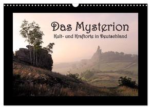 Das Mysterion – Kult- und Kraftorte in Deutschland (Wandkalender 2024 DIN A3 quer), CALVENDO Monatskalender von Dombrow,  Charlie