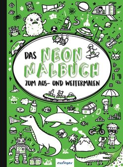 Das Neon-Malbuch, Grün