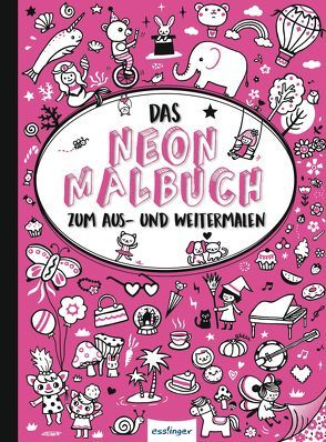 Das Neon-Malbuch, Pink