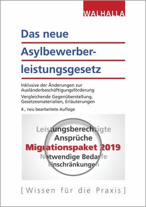 Das neue Asylbewerberleistungsgesetz von Lederer,  Anja, Walhalla Fachredaktion