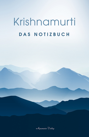 Das Notizbuch von Krishnamurti