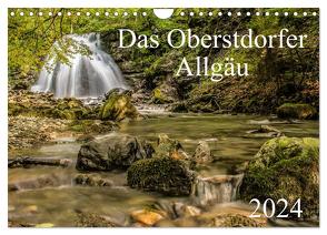 Das Oberstdorfer Allgäu (Wandkalender 2024 DIN A4 quer), CALVENDO Monatskalender von Wenk,  Michael