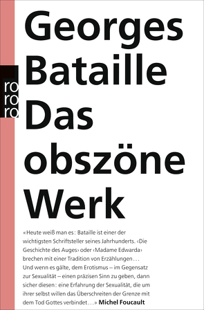 Das obszöne Werk von Bataille,  Georges, Luckow,  Marion, Lukow,  Marion