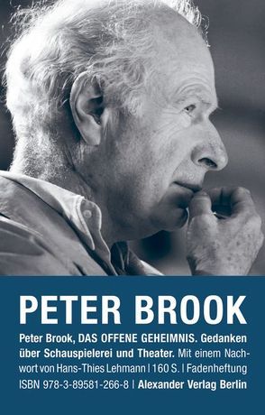 Das offene Geheimnis von Brook,  Peter, Heibert,  Frank