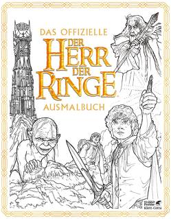 Das offizielle »Der Herr der Ringe«-Ausmalbuch von Caven,  N., Held,  Susanne, Tolkien,  J.R.R., Warner,  Warner