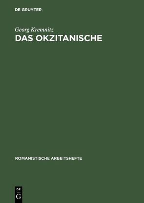 Das Okzitanische von Kremnitz,  Georg