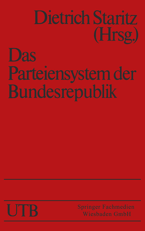 Das Parteiensystem der Bundesrepublik von Staritz,  Dietrich