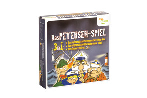 Das Petersen Spiel 3 in 1 – Seemannsgarn-Mau-Mau – Klabautermann-Skat – Der Schwarze Pirat von Graw,  Gerold, Schmitz,  Michael