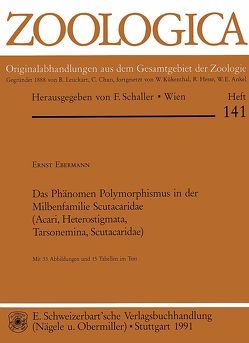 Das Phänomen Polymorphismus in der Milbenfamilie Scutacaridae (Acari, Heterostigmata, Tarsonemina, Scutacaridae) von Ebermann,  Ernst