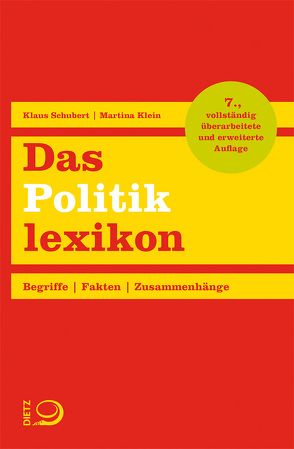 Das Politiklexikon von Klein,  Martina, Schubert,  Klaus