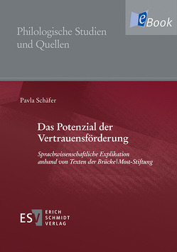 Das Potenzial der Vertrauensförderung von Schäfer,  Pavla