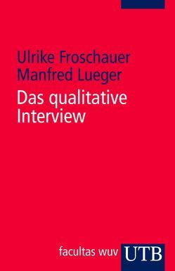 Das qualitative Interview von Froschauer,  Ulrike, Lueger,  Manfred