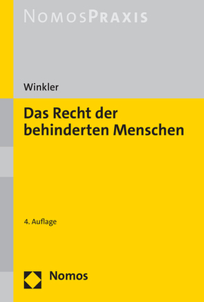 Das Recht der behinderten Menschen von Winkler,  Björn