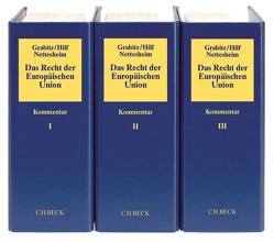 Das Recht der Europäischen Union von Bandilla,  Rüdiger, Bast,  Jürgen, Benecke,  Martina, Benedek,  Wolfgang, Beylage-Haarmann,  Britta, Blanke,  Hermann-Josef, Boeing,  Detlev, Bogdandy,  Armin von, Booß,  Dierk, Böttner,  Robert, Classen,  Claus Dieter, Deselaers,  Wolfgang, Dingemann,  Kathrin, Dörr,  Oliver, Eggers,  Barbara, Eggers,  Christoph, Eikenberg,  Henning, Eisele,  Jörg, Eisendle,  David, Forsthoff,  Ulrich, Grabenwarter,  Christoph, Grabitz,  Eberhard, Griller,  Stefan, Gundel,  Jörg, Herrmann,  Christoph, Hess,  Burkhard, Hilf,  Meinhard, Hoffmeister,  Frank, Hölscheidt,  Sven, Holzweber,  Stefan, Jacob,  Marc, Jaeckel,  Liv, Jung,  Christian, Karpenstein,  Ulrich, Kaufmann-Bühler,  Werner, Kern,  Bastian, Kingreen,  Thorsten, Klement,  Jan Henrik, Klinke,  Ulrich, Kotthaus,  Elisabeth, Kottmann,  Matthias, Krajewski,  Markus, Krenn,  Christoph, Kröger,  James, Kühn,  David, Kullak,  Elena Marie, Kumin,  Andreas J., Langenfeld,  Christine, Lehner,  Roman, Leible,  Stefan, Linder,  Christian, Lorenzmeier,  Stefan, Ludwigs,  Markus, Magiera,  Siegfried, Martenczuk,  Bernd, Maxian Rusche,  Tim, Mayer,  Franz C., Melcher,  Philipp, Meyer-Landrut,  Nikolaus, Nettesheim,  Martin, Ohler,  Christoph, Palm,  Ulrich, Pfeiffer,  Thomas, Priebe,  Reinhard, Randelzhofer,  Albrecht, Ress,  Georg, Rigod,  Boris, Rintelen,  Gregor von, Roeben,  Volker, Rösslein,  Ulrich, Ruete,  Matthias, Schill,  Stephan, Schmidt am Busch,  Birgit, Schneider,  Henning C., Schönberger,  Christoph, Schorkopf,  Frank, Schroeder,  Dirk, Schuhmacher,  Florian, Schütte,  Michael, Seiler,  Christian, Simon,  Sven, Sobotta,  Christoph, Stieper,  Malte, Stockenhuber,  Peter, Stoll,  Peter-Tobias, Streinz,  Thomas, Struth,  Anna Katharina, Terhechte,  Jörg Philipp, Thiel,  Georg, Thym,  Daniel, Tietje,  Christian, Ukrow,  Jörg, Vöneky,  Silja, Wallenberg,  Gabriela von, Weiß,  Wolfgang, Wernicke,  Stephan, Winkler,  Daniela, Ziegenhorn,  Christina