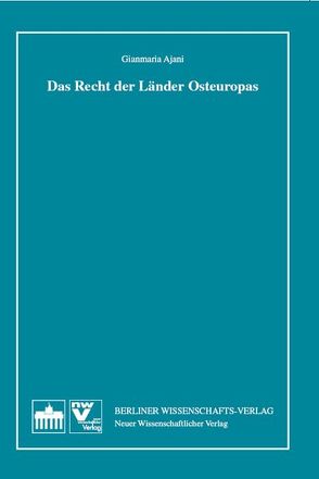 Das Recht der Länder Osteuropas von Ajani,  Gianmaria