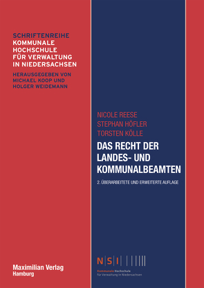 Das Recht der Landes- und Kommunalbeamten von Höfler,  Stephan, Kölle,  Torsten, Reese,  Nicole