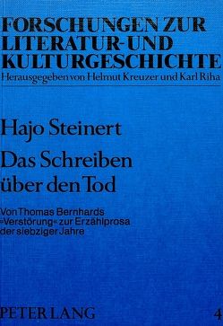 Das Schreiben über den Tod von Steinert,  Hajo