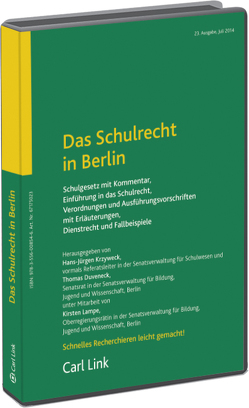 Das Schulrecht in Berlin von Duveneck,  Thomas, Krzyweck,  Hans J