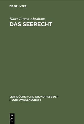 Das Seerecht von Abraham,  Hans Jürgen