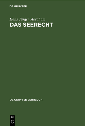 Das Seerecht von Abraham,  Hans Jürgen