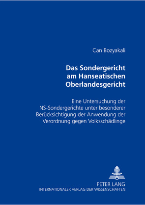 Das Sondergericht am Hanseatischen Oberlandesgericht von Bozyakali,  Can