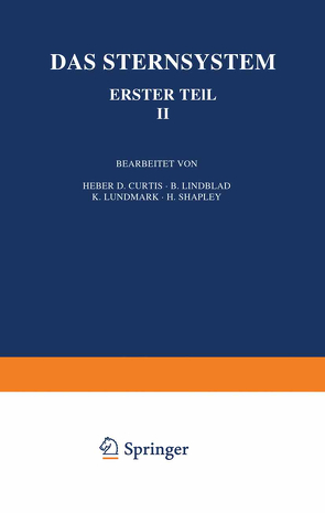 Das Sternsystem von Curtis,  Heber D., Eberhard,  G., Kohlschüüter,  A., Lindblad,  B., Ludendorff,  H., Lundmark,  K., Shapley,  H.