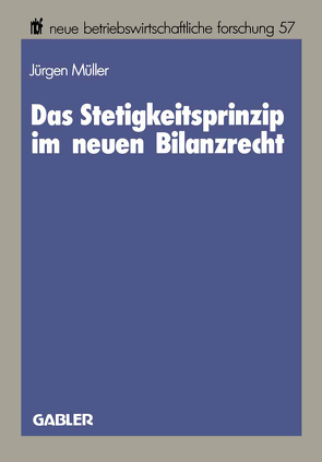 Das Stetigkeitsprinzip im neuen Bilanzrecht von Mueller,  Juergen