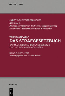 Das Strafgesetzbuch von Asholt,  Martin