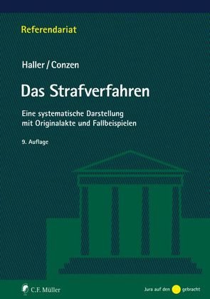 Das Strafverfahren von Conzen,  Klaus, Haller,  Klaus