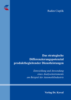 Das strategische Differenzierungspotenzial produktbegleitender Dienstleistungen von Cieplik,  Radim