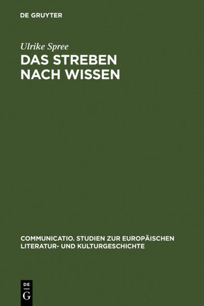 Das Streben nach Wissen von Spree,  Ulrike