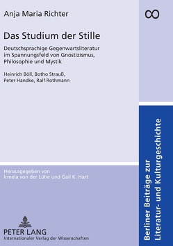 Das Studium der Stille von Richter,  Anja Maria