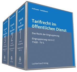 Das Tarifrecht im öffentlichen Dienst von Hofmann,  Hans G