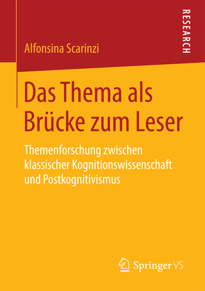 Das Thema als Brücke zum Leser von Scarinzi,  Alfonsina