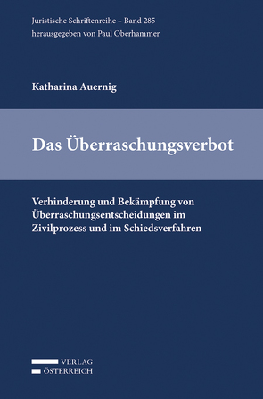 Das Überraschungsverbot von Auernig,  Katharina