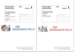 Das Übungspaket Teil III + IV – Variante 1 von Gress,  Bernhard, Semper,  Dr. Lothar