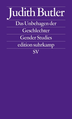 Das Unbehagen der Geschlechter von Butler,  Judith, Menke,  Kathrina