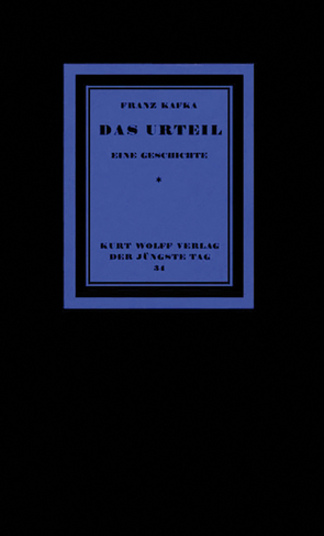 Das Urteil von Kafka,  Franz, Reuss,  Roland