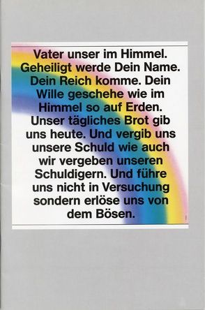 Das Vaterunser für heute ausgelegt von Braun,  Reinhart, Karnetzki,  Manfred