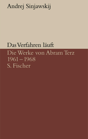 Das Verfahren läuft von Geier,  Swetlana, Sinjawskij (Abram Terz),  Andrej