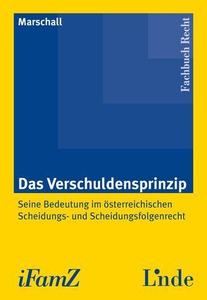 Das Verschuldensprinzip von Marschall,  Norbert