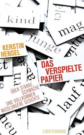 Das verspielte Papier von Hensel,  Kerstin