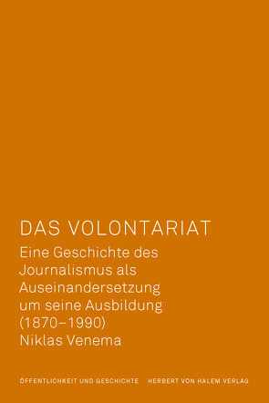 Das Volontariat von Venema,  Niklas